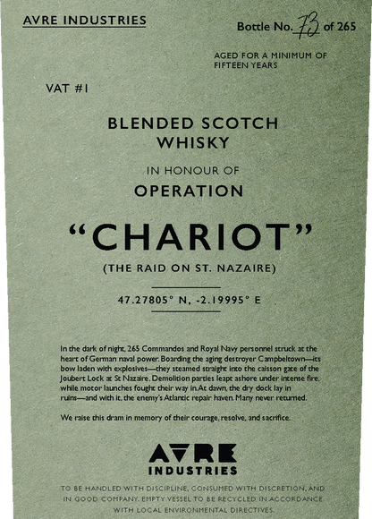 AVRE Vat #01 Blended Scotch Whisky